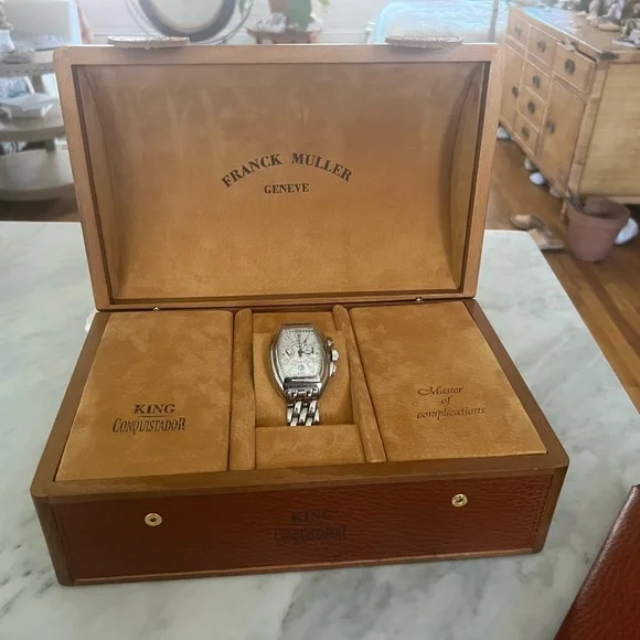 Franck Muller King Conquistador Silver Men's Watch - 8005CC - Picture 8 of 14